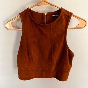 XS, Express crop top, with zipper down the back!